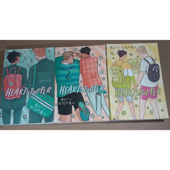 Other - Heartstopper Series Volume 1-3 Books Set